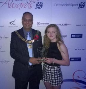 Abbie Derbyshire Sports Awards 2014